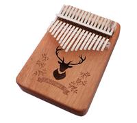 ERINGOGO Tasti Kalimba Legno Portatile Strumento Musicale Per Principianti e Adulti Per Festività Come Natale e Halloween Suono e Design Intelligente