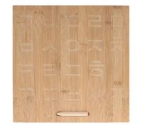 ERINGOGO Tavoletta per Scrittura a Mano in Bambù Scanalature, Lavagna Riutilizzabile Educativa per Esercizi di Tracciamento Coreano e Miglioramento Scrittura Prescolare, Strumento Didattico