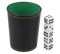 ERINGOGO Tazze Per Pu Coppa Shaker Per Giochi Da Bar e Feste Design e Pratico Capacità Per Intrattenimento e Giochi Da Tavolo Colore Nero