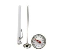 ERINGOGO Termometro per Latte Polvere Portatile per Misuratore di Temperatura e Bevande Strumento Durevole e Compatto per Biberon Display Intuitivo Bianco
