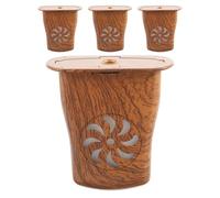 ERINGOGO Umidificatore per Buca di Risonanza Chitarra Acustica in Plastica con Igrometro Integrato, Set da 4 Pezzi con Spugna Resistente, Umidificatore Silenzioso Portatile per