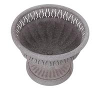 ERINGOGO Vaso da Fiori Vintage in Metallo Stile Rustico a Bocca Larga, Urna Decorativa da Esterno per Composizioni Floreali e Centrotavola da Tavolo, Vaso da Giardino e Patio per Matrimoni