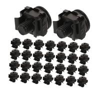 ERINGOGO Viti per Montaggio su Rack M6 X 14 Mm Dadi a Gabbia e Rondelle, Set da 40 Pezzi, per Armadi Server, Apparecchiature Audio e Rack di Rete, Installazione Stabile in Ambienti