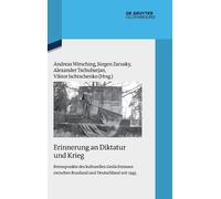 Erinnerung an Diktatur und Krieg (Copertina rigida)