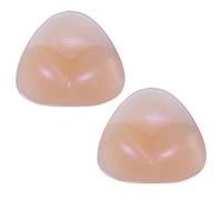 erioctry - Inserti in gel per reggiseno in silicone impermeabile, adatti anche per bikini, reggiseni a triangolo, push-up, colore trasparente/nudo disponibile, Nude