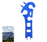 Erioscar Strumento solare 8 in 1, chiave inglese per spina solare MC4, strumento di manutenzione per impianti fotovoltaici