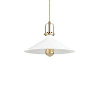 Sospensione Industrial-Minimal Eris-4 Metallo Bianco 1 Luce E27