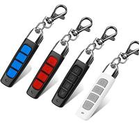 ERISAMO Duplicatore di telecomandi 4 in 1, duplicatore di telecomandi per auto, porte di garage, copia codice fisso e Rolling Code (4 pezzi)