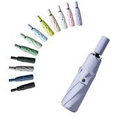 erised's bifrost Portátil Paraguas plegable de viaje Mango de apertura/cierre automático Capa de revestimiento/Protección UV anti UPF 50 99,9% compacto Paraguas de golf Hombres Mujeres Niños