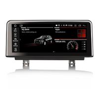 Erisin 10.25 pollic 4GB+64GB Android 14 Autoradio Bluetooth GPS Navigatore per BMW F30 F31 F34 F32 F33 F36 M3 M4 Serie 3/4 NBT Supporta iDrive Schermo IPS CarPlay Android Auto DAB+ WiFi USB DVR