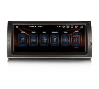 Erisin 10,25 pollici 8-Core Android 14 Autoradio GPS Navigazione per BMW X5 E53 con Schermo tattile IPS Bluetooth 5.0 Wireless CarPlay Android Auto WiFi SWC RDS DSP OBD2 DAB+ 4GB RAM+64GB ROM