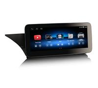 Erisin 10,25 pollici Android 11 Autoradio Bluetooth GPS Navi con Wireless CarPlay per Mercedes-Benz Classe E W212 NTG 4.5 Supporto WiFi 4G DAB+ Android Auto IPS Schermo Mirror Link USB DVR 【4GB+64GB】
