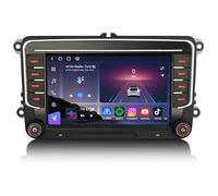 Erisin 7" 8-Core 8GB+128GB Android 14 Autoradio Bluetooth per VW Golf 5/6 Passat B6 Polo 6R Touran Tiguan Caddy Seat Skoda GPS Navigatore CarPlay Android Auto WiFi 4G DSP DAB+ USB IPS Schermo Canbus