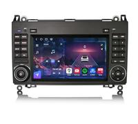 Erisin 7" 8-Core 8GB+128GB Android 14 Autoradio GPS Navigatore per Mercedes Classe B W245 Classe A W169 Viano Sprinter Vito VW Crafter Bluetooth 5.1 CarPlay Android Auto WiFi 4G DSP DAB+ IPS Schermo