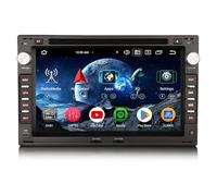 Erisin 7 Pollici 8-Core 4GB+64GB Android 14 Autoradio Bluetooth GPS Navi per VW Passat Golf 4 Sharan Polo Lupo T5 SKODA Octavia SEAT Ibiza 6L CarPlay Android Auto WiFi 4G DSP DAB+USB CD DVD OBD2 FM