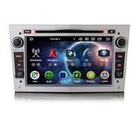 Erisin 7 Pollici 8-Core 4GB+64GB Android 14 Autoradio Bluetooth GPS Navigatore per Opel Corsa C Corsa D Meriva Zafira Antara Astra H Vectra CarPlay Android Auto WiFi DSP DAB+ USB FM RDS CD DVD Canbus