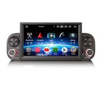 Erisin 7 pollici 8-Core 4GB+64GB Android 16 Autoradio 1 Din con Schermo per Fiat Panda 2013-2020 Supporto GPS Navigatore CarPlay Android Auto Bluetooth WiFi 4G DAB+ OBD USB FM Schermo tattile Canbus