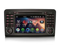 Erisin 7 pollici 8-Core 4GB+64GB Android 16 Autoradio Bluetooth GPS Navigatore per Mercedes Classe ML W164 L X164 Supporto CarPlay senza fili Android Auto WiFi 4G DAB+ RDS FM Canbus DSP DVD