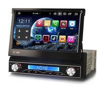 Erisin 7 pollici 8-Core 4GB RAM 64GB ROM Android 14 Autoradio 1 DIN con GPS Navigatore Stereo Bluetooth 5.0 Schermo tattile IPS Supporta Wireless CarPlay Android Auto WiFi DSP OBD2 USB RDS 4G FM