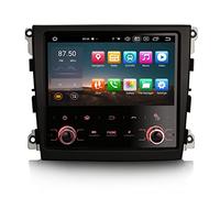 Erisin 7 Pollici 8-Core 4GB RAM+64GB ROM Android 14 Autoradio Navigatore GPS per Porsche Panamera (2010-2016) Supporto Senza fili CarPlay Android Auto Bluetooth DSP DAB+ WiFi OBD2 USB OBD2 TPMS A2DP
