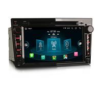 Erisin 7 Pollici 8-Core Android 14 Autoradio Navigatore GPS per Opel Antara Astra Corsa C/D Meriva Signum Vivaro Zafira Combo Supporto DVD CarPlay Android Auto Bluetooth DSP DAB+ WiFi OBD2 64GB ROM