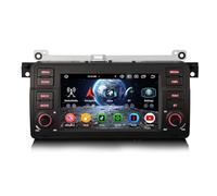Erisin 7 Pollici 8-Core Android 16 GPS Navigatore DAB+ Autoradio per BMW Serie 3 E46 318 320 325 M3 Rover 75 MG ZT Supporto Bluetooth 5.0 Wireless CarPlay Android Auto DSP WLAN OBD2 ADP2 RDS 4GB+64GB