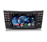 Erisin 7 pollici Autoradio 2 Din Android 14 GPS Navigatore per Mercedes Benz Classe E W211 Classe CLS W219 Supporto CarPlay senza fili Android Auto Bluetooth WiFi 4G DSP DAB+ USB FM Canbus 4GB+64GB
