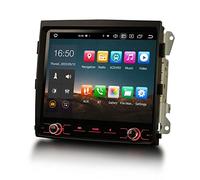 Erisin 8,4 pollici Schermo tattile 8-Core 4GB+64GB Android 14 Autoradio Bluetooth GPS Navigatore per Porsche Cayenne 2010-2017 Supporta CarPlay Android Auto DSP WiFi 4G FM Radio RDS USB OBD2 Canbus