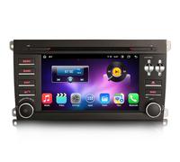 erisin 8 Core [4+64GB] Android 14 Autoradio GPS Navigatore per Porsche Cayenne Supporto GPS Carplay Android Auto DSP Bluetooth 5.0 DVD Wifi 4G DAB+ TPMS