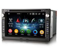 erisin 8-Core 4+64GB Android 16 Autoradio GPS Navigatore per VW Golf 4 T4 Passat B5 Bora Sharan Polo Skoda Seat DAB CarPlay Wifi BT5.0 DSP Canbus SWC RDS FM Radio CD/DVD