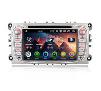 Erisin 8-Core 4GB+64GB 7 pollici Android 16 Autoradio Bluetooth GPS Navigazione per Ford Galaxy C-MAX Focus Mondeo S-MAX CarPlay senza fili Android Auto WiFi DSP DAB+ OBD2 FM RDS CD DVD USB Canbus