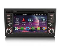 Erisin 8-Core 4GB+64GB Android 14 Autoradio 2 Din GPS Navigatore per Audi A4 B9 B7 S4 RS4 8E 8F RNS-E SEAT EXEO 7 pollici Schermo CarPlay Android Auto Bluetooth 5.0 WiFi 4G DSP DAB+USB CD DVD FM