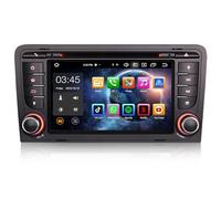Erisin 8-core 4GB+64GB Android 14 Autoradio Bluetooth GPS Navigatore per Audi A3 S3 RS3 RESE-PU 7 pollici Schermo IPS Supporta Carplay Android Auto DAB+ WiFi 4G DSP USB RDS FM Radio CD Player Stereo