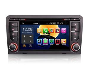 Erisin 8-Core 4GB 64GB Android 14 Autoradio GPS Navigatore 2 din per Audi A3 S3 RS3 8P 8V Sportback Senza fili Carplay IPS Bluetooth 5.0 WiFi 4G LTE DSP DAB+ OBD Touchscreen CD DVD