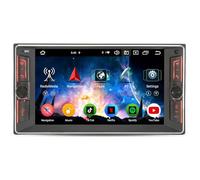 Erisin 8-Core 4GB+64GB Android 14 Autoradio GPS Navigatore per Toyota Hilux RAV4 Corolla Prado Vios Land Cruiser 100 7 pollici Schermo CarPlay Android Auto Bluetooth WiFi 4G DSP DAB+ USB FM RDS OBD2