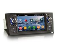 erisin 8-Core 4GB+64GB Android 14 Autoradio per Fiat Grande Punto, Fiat Linea Carplay Android Auto Bluetooth 5.0 GPS DSP WiFi SWC Radio Navigatore Auto IPS Schermo Tattile