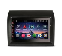 Erisin 8-Core 4GB + 64GB Android 16 Autoradio Bluetooth GPS Navigatore per FIAT DUCATO CITROEN JUMPER PEUGEOT BOXER Supporta DAB+ CarPlay Wireless Android Auto USB FM Wifi DSP OBD2 RDS USB Canbus