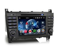 Erisin 8-Core 4GB+64GB Android 16 Autoradio CD DVD per Mercedes Benz W203 W463 7 pollici Schermo IPS Bluetooth GPS Navigatore CarPlay Android Auto WiFi 4G DAB+ USB FM RDS Canbus