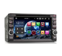 Erisin 8-Core 4GB RAM 64GB ROM Android 14 Autoradio 2 Din GPS Navigazione Autoradio Bluetooth Supporta Carplay Android Auto WiFi 4G DAB+ DSP USB RDS OBD2 DVB-T2 Lettore CD DVD Schermo tattile IPS