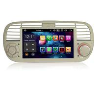 Erisin 8-Core 4GB RAM 64GB ROM Android 14 Autoradio Navigatore per Fiat 500 500C 500S 500E GPS Carplay DSP IPS DVR OBD Bluetooth 5.0 WiFi Dab+