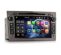 Erisin 8-Core 6GB+128GB Android 14 Autoradio Bluetooth GPS Navigatore per Opel Corsa D Astra H Meriva Corsa C Zafira Combo Signum Vivaro Carplay Android Auto WiFi 4G DSP Lettore CD DVD RDS DAB+ Canbus
