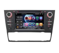 Erisin 8-Core 7 pollici 4GB RAM+64GB ROM Android 14 Autoradio per BMW Serie 3 E90 E91 E92 E93 M3 Navigatore GPS con Schermo di Tocco Supporta Bluetooth CarPlay Android Auto DSP OBD2 DAB+ WiFi ADP2