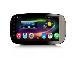 Erisin 8-Core 9 pollici Android 13 Autoradio per Mercedes-Benz Smart 2016-2018 Navigatore GPS con IPS Schermo di Tocco Supporta Bluetooth 5.0 CarPlay Android Auto DSP OBD2 DAB+ 4GB RAM+64GB ROM