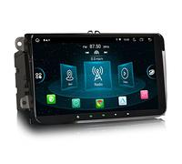 Erisin 8-Core 9 Pollici Android 14 Autoradio per VW Passat Golf 5/6 Touran Skoda Seat Tiguan Jetta T5 Supporta GPS Navigatore CarPlay Android Auto DSP SWC DAB+ Bluetooth WiFi USB OBD2 ADP2 4GB+64GB