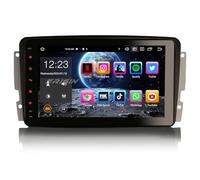 Erisin 8-Core Android 13 Bluetooth 5.0 Autoradio per Mercedes Benz C/CLK/G Classe W203 C209 W209 W463 Viano Vito 8 pollici Supporta GPS Navigatore CarPlay Android Auto DAB+ FM Radio WiFi 4GB+64GB