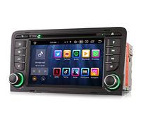 Erisin 8-Core Android 13 Bluetooth 5.0 DVD Autoradio per Audi A3 S3 RS3 RESE-PU 7 Pollici Schermo Tattile Supporta GPS Navigatore Wireless CarPlay Android Auto DAB+ OBD2 WiFi Radio 4GB RAM+64GB ROM