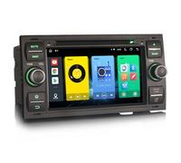 Erisin 8-Core Android 14 4GB+64GB Autoradio GPS Navigatore per Ford C-Max S-Max Focus Galaxy Kuga Connect Fiesta Transit 7" IPS Schermo tattile DVD Bluetooth 5.0 CarPlay Android Auto WiFi DSP