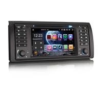 Erisin 8-Core Android 14 4GB RAM+64GB ROM Bluetooth 5.0 Autoradio per BMW X5 E53 7 pollici Schermo tattile Supporta GPS Navigatore Wireless CarPlay Android Auto DVD DAB+ FM OBD2 Radio TPMS SWC USB