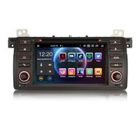 Erisin 8-Core Android 14 Bluetooth 5.0 DVD Autoradio per BMW Serie 3 M3 E46 Rover 75 MG ZT 7 pollici Supporta GPS Navigatore Wireless CarPlay Android Auto DAB+ FM Radio OBD2 TPMS RDS 4GB+64GB