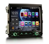 Erisin 8-Core Android 14 GPS Navigatore Bluetooth 5.0 Autoradio per Porsche Cayenne 2010-2017, 8.4 Pollici Touch Screen Supporta Wireless CarPlay Android Auto DAB+ WiFi RDS OBD2 4GB RAM+64GB ROM